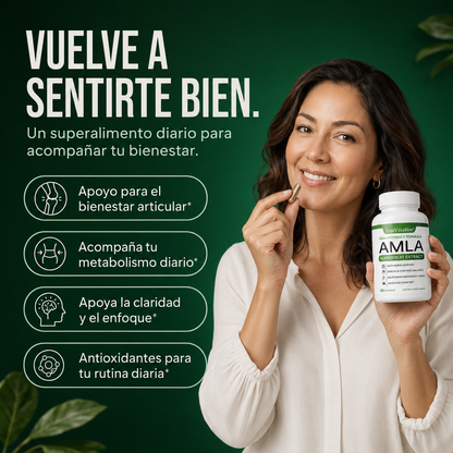Cápsulas de Amla Orgánica Superfruit