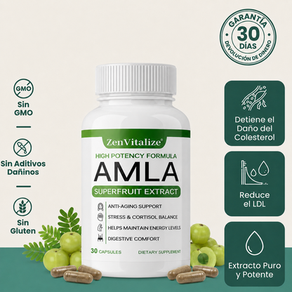 Cápsulas de Amla Orgánica Superfruit